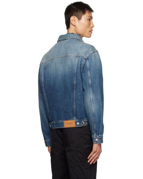 burberry print denim jacket|Burberry denim jacket men's.